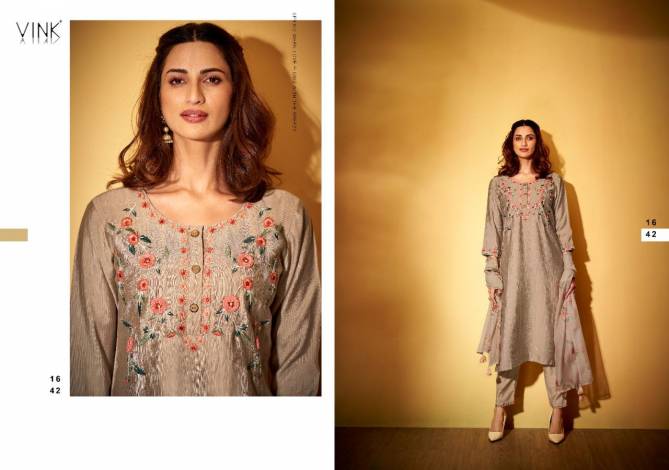 VINK OCCASIONS 4 Fancy Designer New Latest Exclusive Wear Readymade Suit Collection